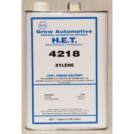 Grow Automotive XYLENE, Gallon 4218/01
